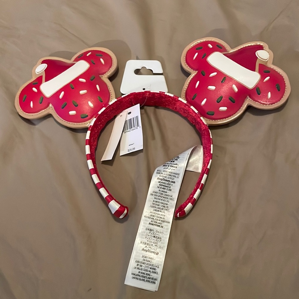 Mickey Mouse Disney Resort Cookie Ears